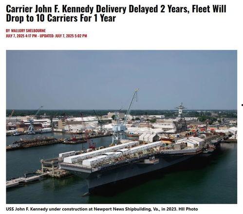 美国最新爆料航母,尖端科技与战略布局的完美融合
