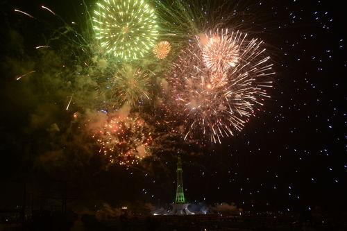 巴基斯坦烟花爆料视频,璀璨夜空下的文化盛宴